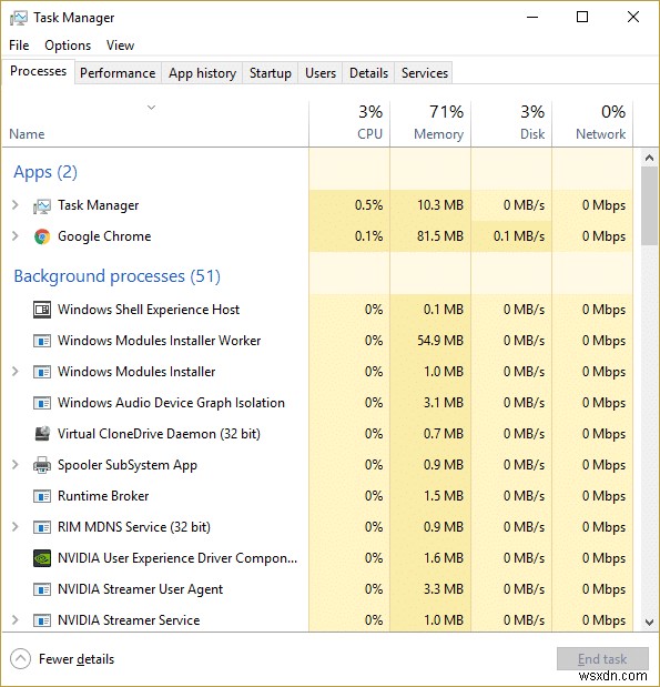 सर्विस होस्ट द्वारा उच्च CPU उपयोग को ठीक करें:स्थानीय सिस्टम 