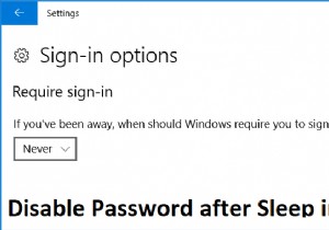 विंडोज 10 में स्लीप के बाद पासवर्ड डिसेबल करें 