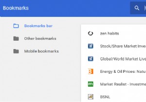 बैक अप लें और Google क्रोम में अपने बुकमार्क पुनर्स्थापित करें 