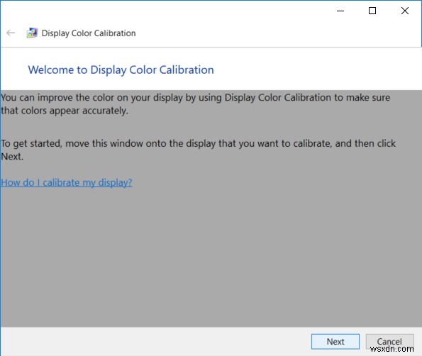 विंडोज 10 में अपने मॉनिटर डिस्प्ले कलर को कैलिब्रेट कैसे करें