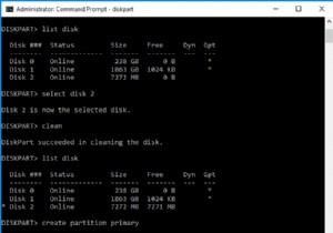 विंडोज 10 में डिस्कपार्ट क्लीन कमांड का उपयोग करके डिस्क को साफ करें 