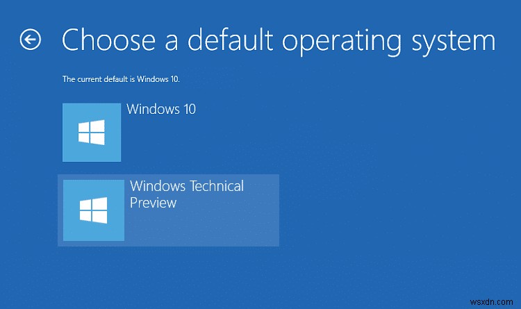 Windows 10 में डिफ़ॉल्ट ऑपरेटिंग सिस्टम को कैसे बदलें