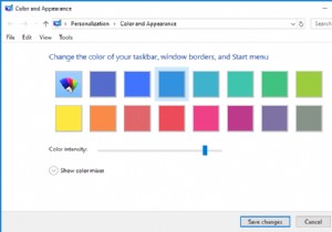 विंडोज 10 में आसानी से रंग और उपस्थिति तक पहुंचें 