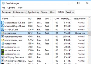 Windows 10 में CPU प्रक्रिया की प्राथमिकता कैसे बदलें