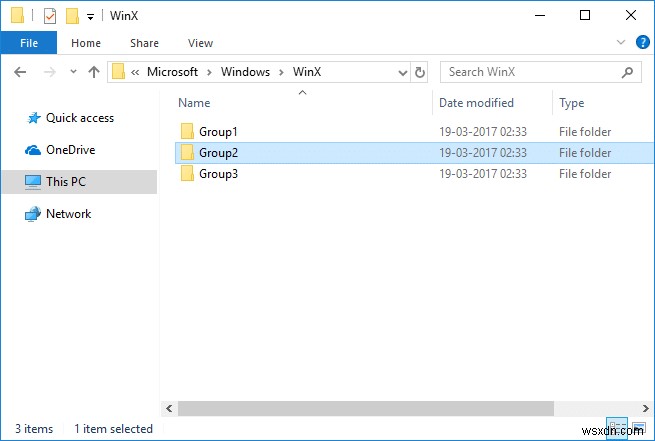 विंडोज 10 में WinX मेनू में कंट्रोल पैनल दिखाएं 