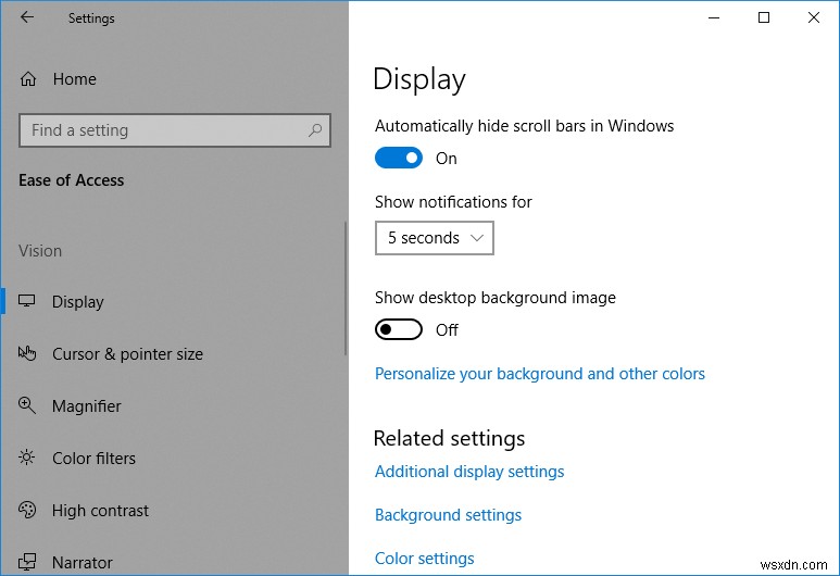 विंडोज 10 में डेस्कटॉप बैकग्राउंड इमेज को डिसेबल करें 