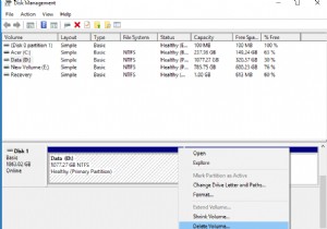 विंडोज 10 में वॉल्यूम या ड्राइव पार्टीशन कैसे डिलीट करें 