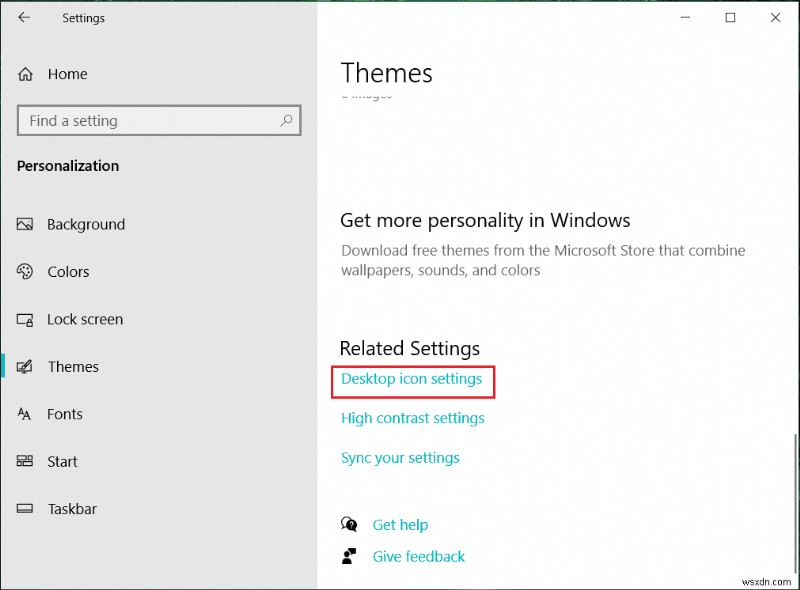 Windows 10 थीम को डेस्कटॉप आइकॉन बदलने की अनुमति दें या रोकें