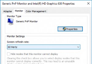 विंडोज 10 में मॉनिटर रिफ्रेश रेट कैसे बदलें