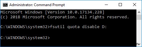 Windows 10 में डिस्क कोटा सीमा लागू करें सक्षम या अक्षम करें 