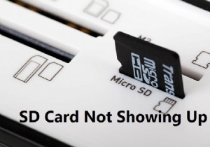 एसडी कार्ड को ठीक करने के 5 तरीके दिखाई नहीं दे रहे हैं या काम नहीं कर रहे हैं 
