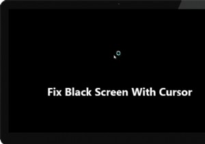कर्सर के साथ विंडोज 10 ब्लैक स्क्रीन को ठीक करें [100% वर्किंग] 