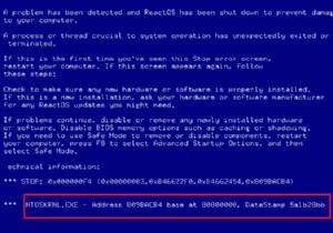 Ntoskrnl.exe बीएसओडी ब्लू स्क्रीन त्रुटि को ठीक करें 