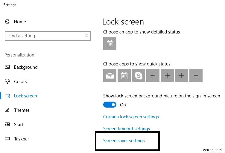 विंडोज 10 में स्क्रीनसेवर को कैसे कस्टमाइज़ करें 