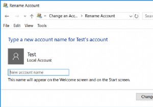 विंडोज 10 पर अकाउंट यूजरनेम कैसे बदलें 