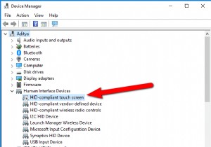 Windows 10 में टच स्क्रीन अक्षम करें [गाइड]