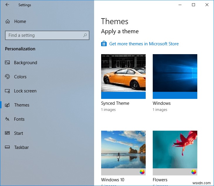 Windows 10 में थीम, लॉक स्क्रीन और वॉलपेपर कैसे बदलें