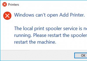 फिक्स प्रिंट स्पूलर विंडोज 10 पर रुकता रहता है