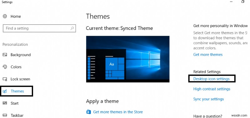 Windows 10 में पुराने डेस्कटॉप चिह्नों को पुनर्स्थापित करें