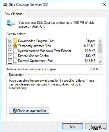 सिस्टम त्रुटि मेमोरी डंप फ़ाइलों को हटाने के 6 तरीके 