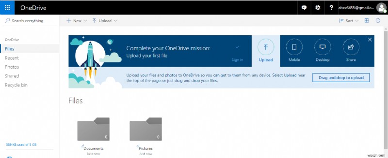 OneDrive का उपयोग कैसे करें:Microsoft OneDrive के साथ प्रारंभ करना