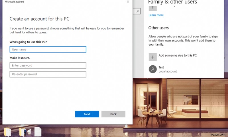 Windows 10 पर स्थानीय उपयोगकर्ता खाता कैसे बनाएं