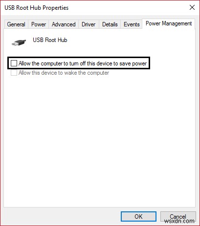 Windows 10 में USB चयनात्मक सस्पेंड सेटिंग अक्षम करें 