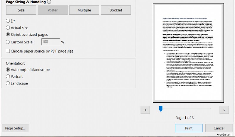 Adobe Reader से PDF फाइलों को प्रिंट नहीं कर सकते को ठीक करें