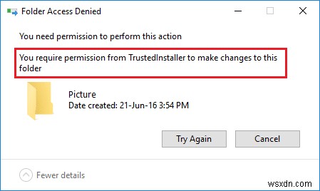 TrustedInstaller द्वारा संरक्षित फ़ाइलों को हटाने के 3 तरीके 