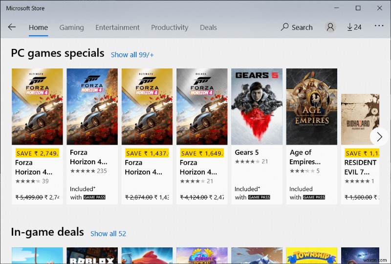 Windows 10 Store ऐप्स में हमेशा स्क्रॉलबार दिखाएं