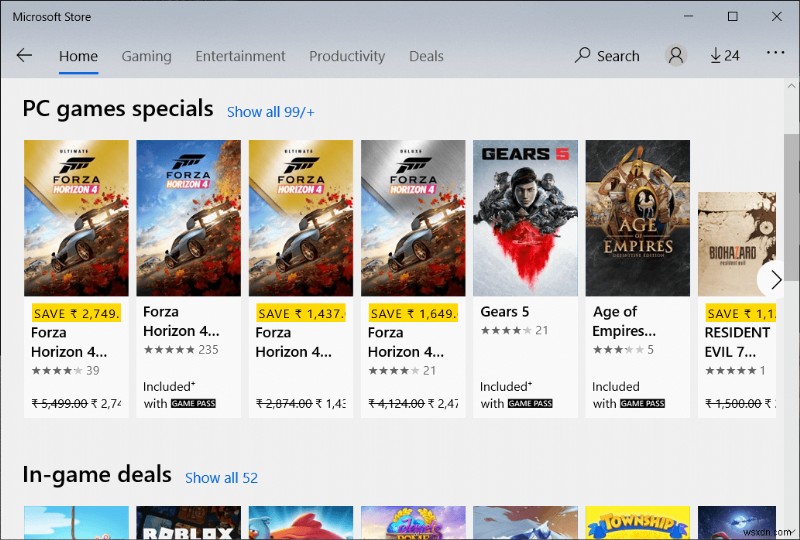 Windows 10 Store ऐप्स में हमेशा स्क्रॉलबार दिखाएं