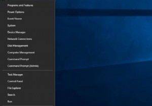 Windows 10 पावर यूजर मेन्यू (विन+X) क्या है?