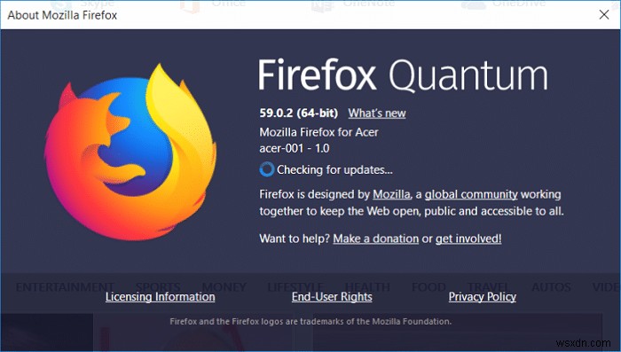 Fix Server Not Found error in Firefox