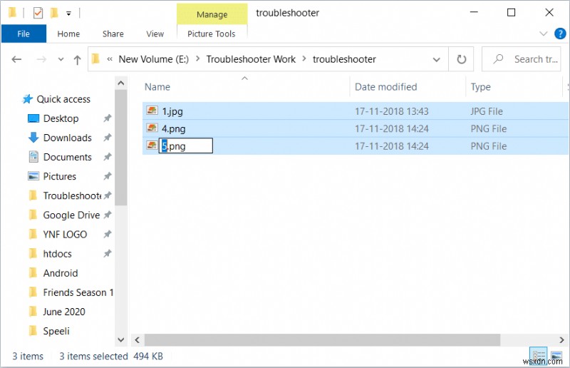 Windows 10 पर थोक में एकाधिक फ़ाइलों का नाम कैसे बदलें