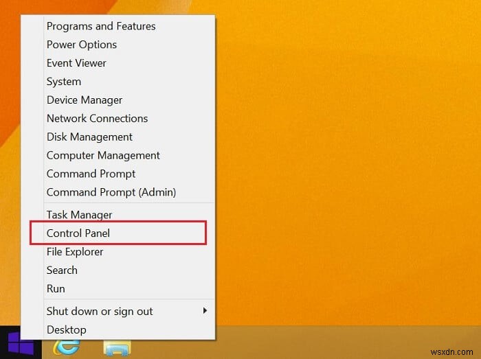 कंट्रोल पैनल कैसे खोलें (Windows 10, 8, 7, Vista, XP)