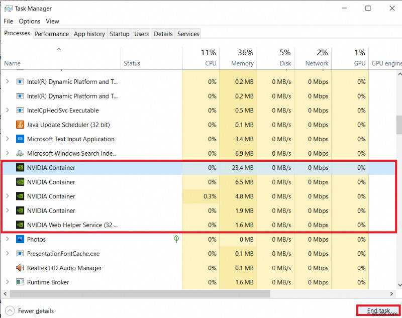 Geforce अनुभव त्रुटि कोड 0x0003 ठीक करें