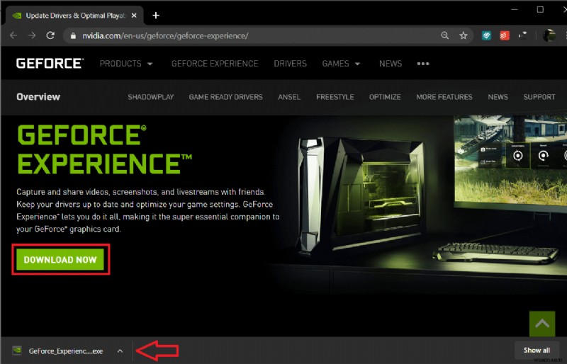 Geforce अनुभव त्रुटि कोड 0x0003 ठीक करें