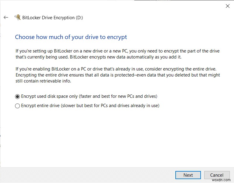Windows 10 पर BitLocker एन्क्रिप्शन को कैसे सक्षम और सेट करें