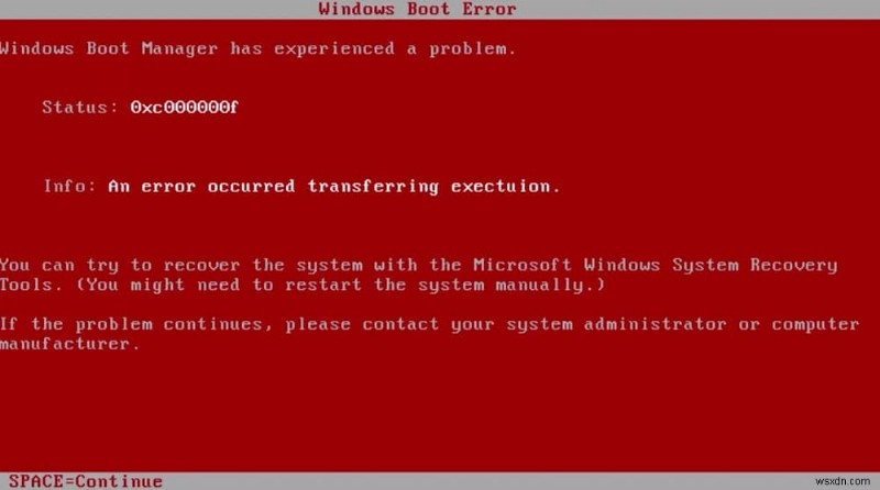 Windows 10 पर रेड स्क्रीन ऑफ डेथ एरर (RSOD) को ठीक करें