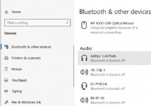 Windows 10 पर ब्लूटूथ डिवाइस का नाम कैसे बदलें