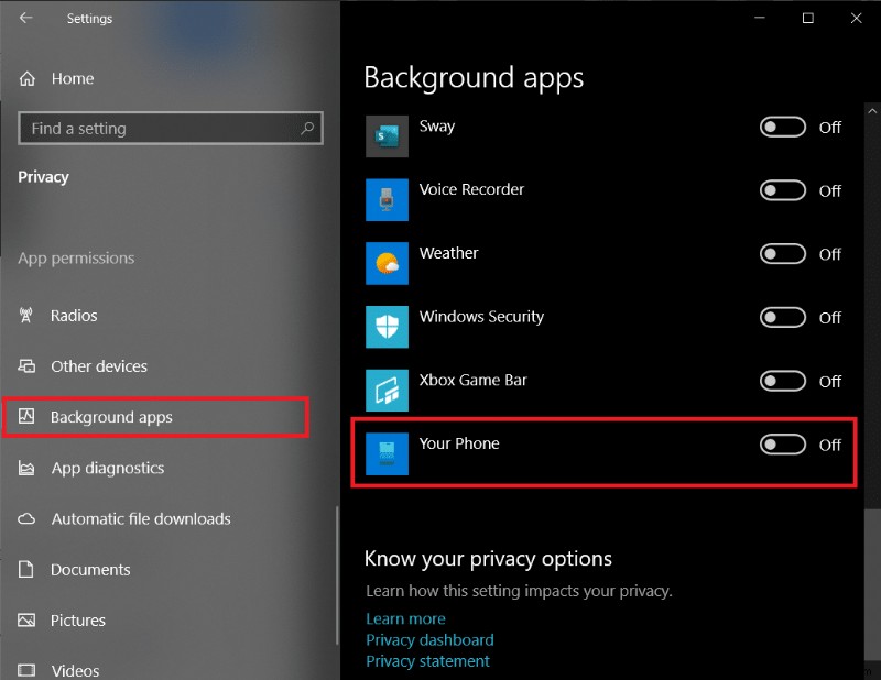 Windows 10 में YourPhone.exe प्रक्रिया क्या है? इसे कैसे निष्क्रिय करें?