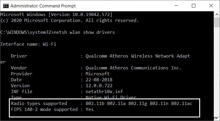 फिक्स 5GHz वाईफाई विंडोज 10 में नहीं दिख रहा है 