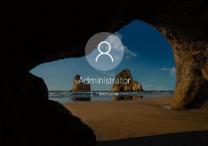 Windows 10 में लॉगिन स्क्रीन पर व्यवस्थापक खाता सक्षम या अक्षम करें