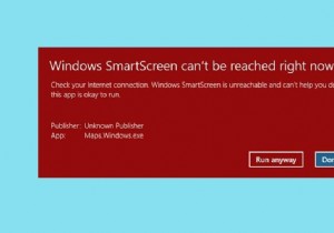 फिक्स:विंडोज स्मार्टस्क्रीन अभी तक नहीं पहुंचा जा सकता है 