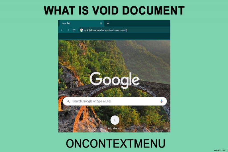 Void Document Oncontextmenu=null क्या होता है? राइट क्लिक सक्षम करें 