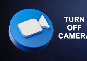 ज़ूम पर अपना कैमरा कैसे बंद करें?