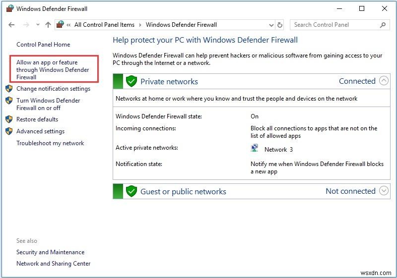 Windows Defender Firewall में प्रोग्राम को कैसे ब्लॉक या अनब्लॉक करें