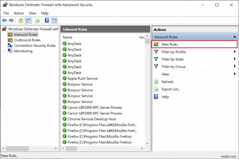 Windows Defender Firewall में प्रोग्राम को कैसे ब्लॉक या अनब्लॉक करें