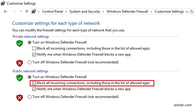 Windows Defender Firewall में प्रोग्राम को कैसे ब्लॉक या अनब्लॉक करें