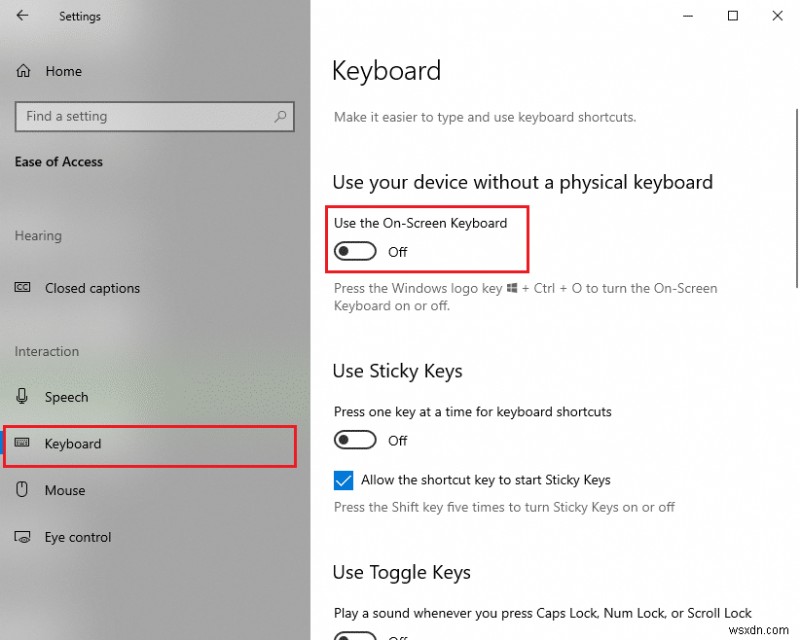 विंडोज 10 में कीबोर्ड इनपुट लैग को ठीक करें 